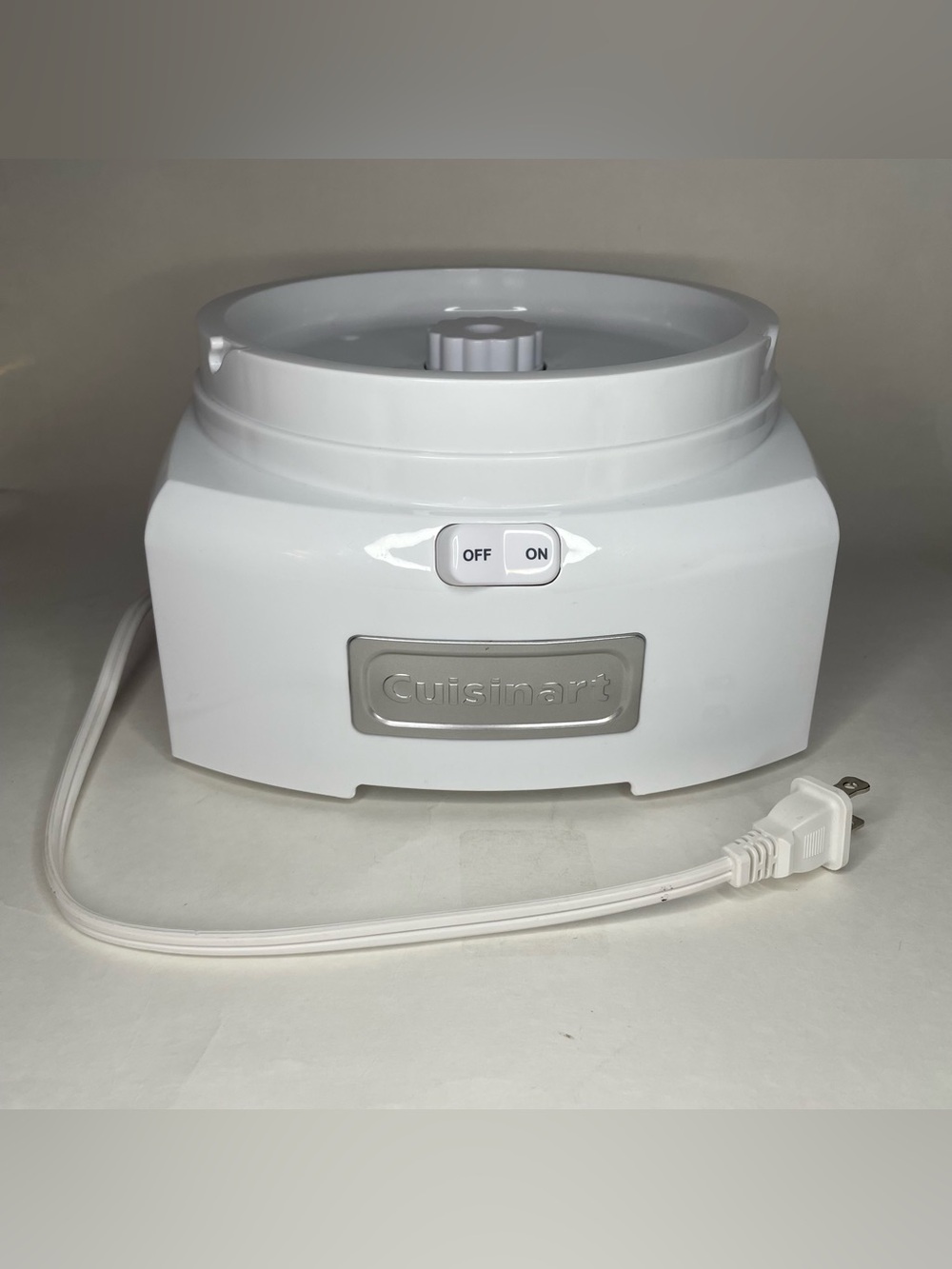 Cuisinart Ice-21 Frozen Yogurt Ice Cream Maker 50W 60Hz Motor Base Only (Works)